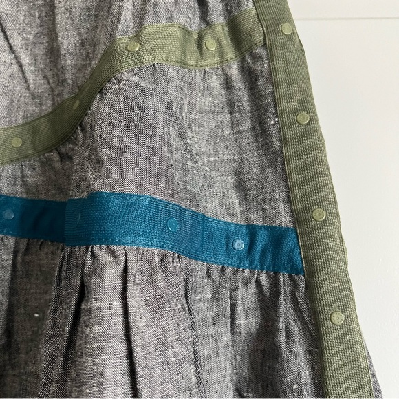 NWT Tia Cibani Girl's Multi Snap Criss Cross Skirt size 7/8 - Picture 6 of 9